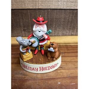 Hallmark: Holiday Hoedown - Magic Sound & Motion - Keepsake Ornament In Box